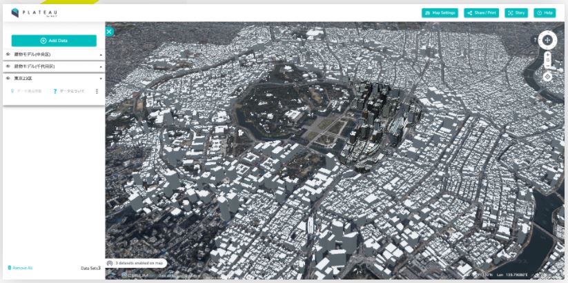 Webブラウザで PLATEAU のCityGML（Geography Markup Language） データをプレビューできる「PLATEAU VIEW」