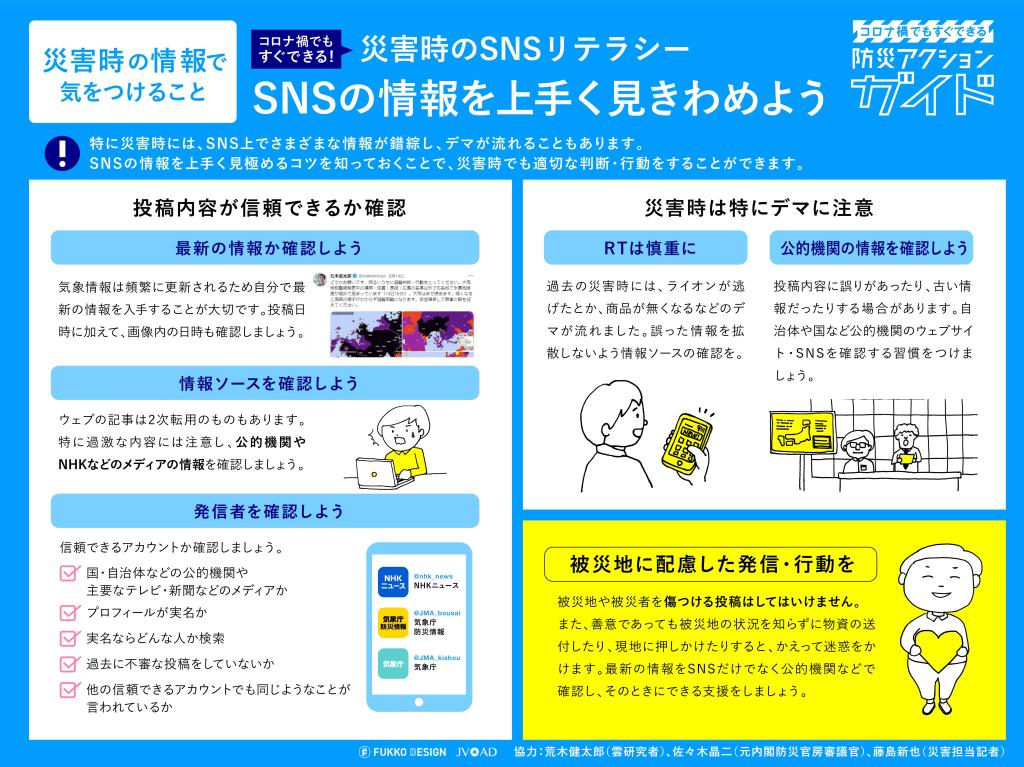 「SNSの情報を上手く見きわめよう」