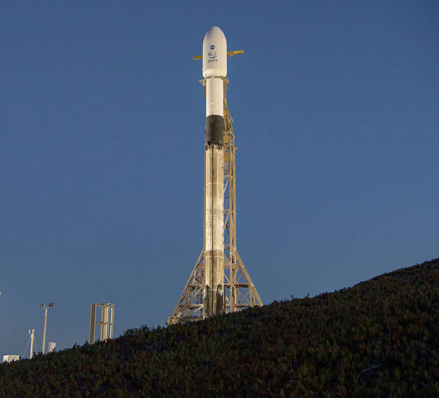 「DART」打上げの様子（Photo:NASA/Bill Ingalls）