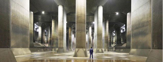 防災地下神殿に“詣でる”　防災インフラツーリズム