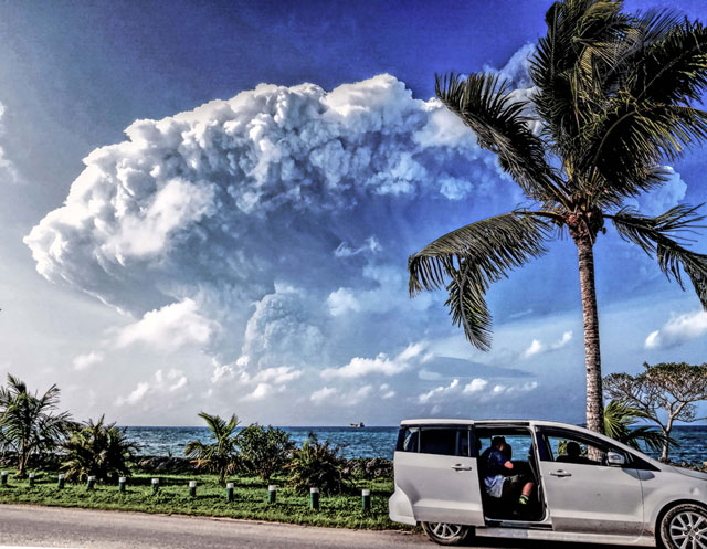 在日本トンガ大使館ツイッターより