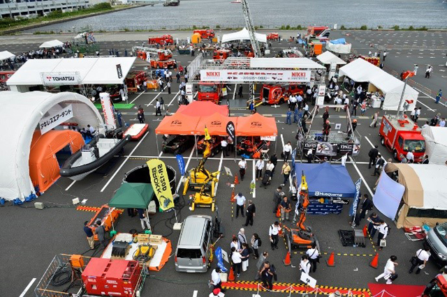 「東京国際消防展2018」の様子（同HPより）